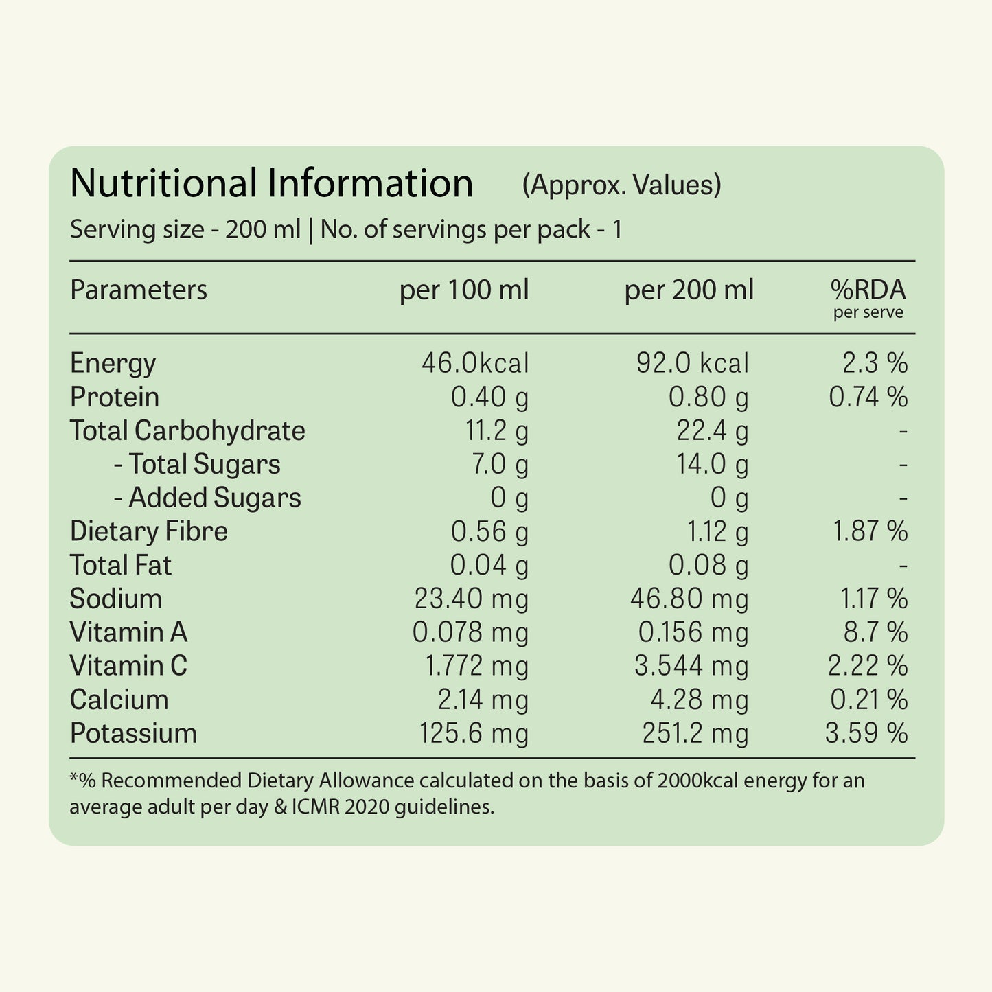 Pure Apple & Tart Cherry Juice