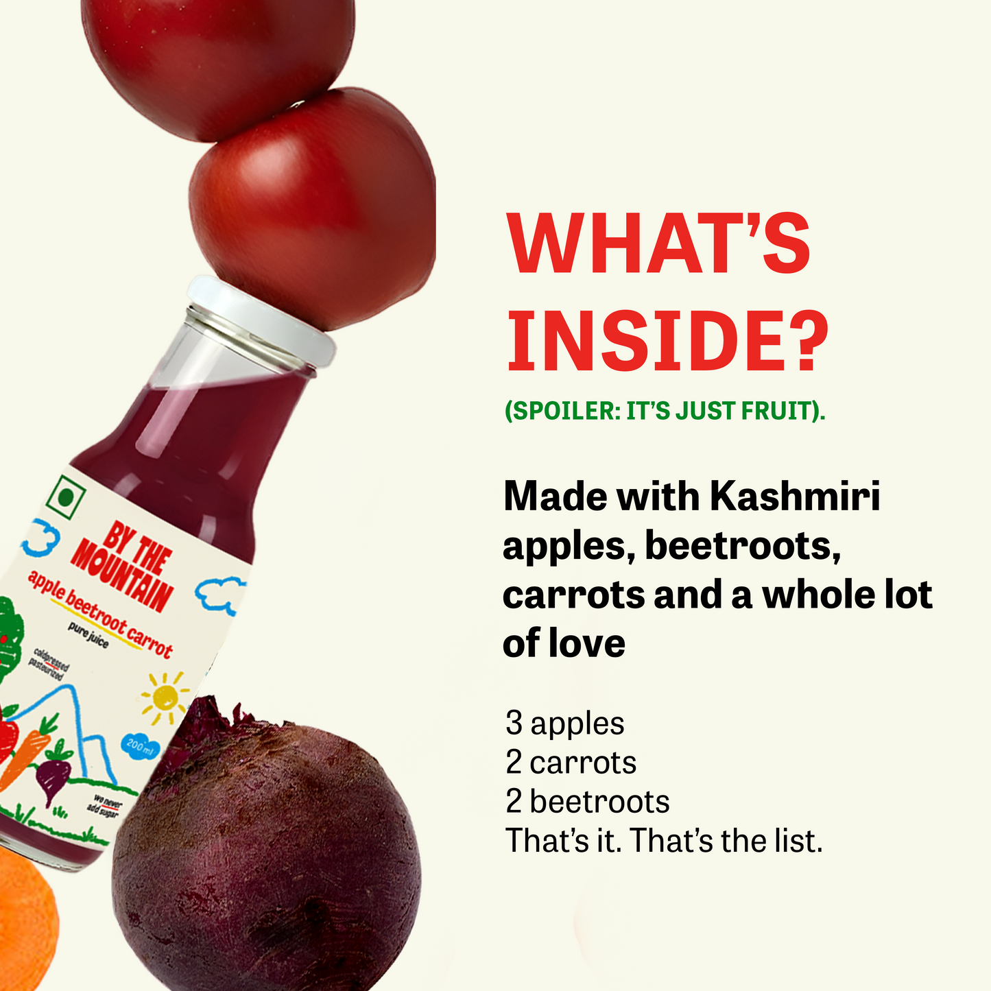 Pure Apple Beetroot Carrot Juice