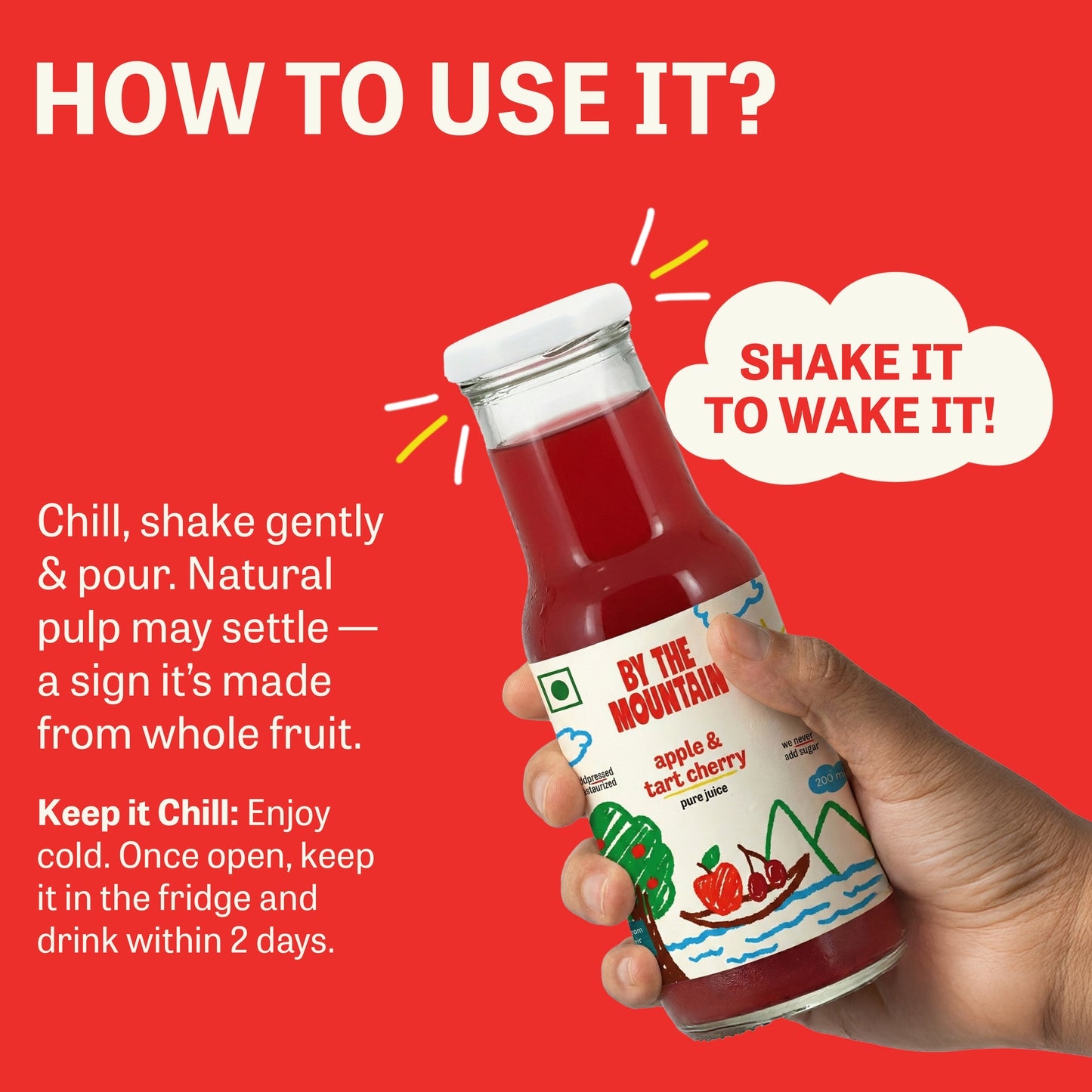 Pure Apple & Tart Cherry Juice