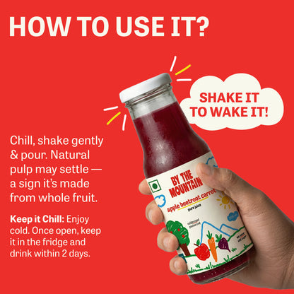 Pure Apple Beetroot Carrot Juice